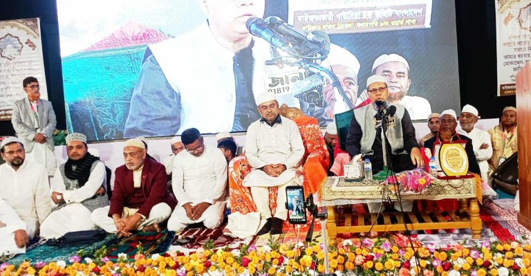 দক্ষিণ হিংগলায় আজিমুশশান মাইজভান্ডারী সম্মেলনে ড. মুহাম্মদ জসীম উদ্দিন