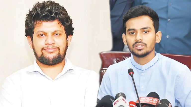 উপদেষ্টা আসিফ ও মাহফুজ পদত্যাগ করেছেন