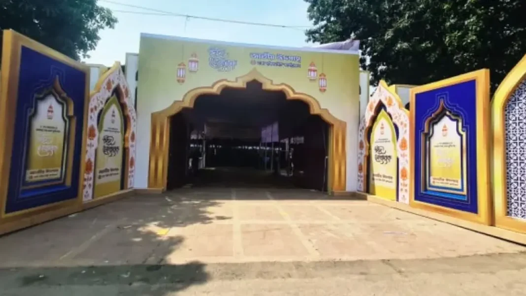 ভিন্ন সাজে জাতীয় ঈদগাহ